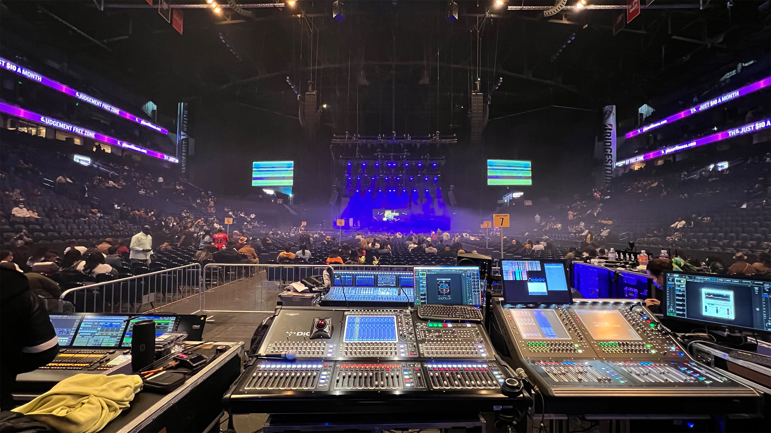 2022 Culture Tour FOH Mix Position