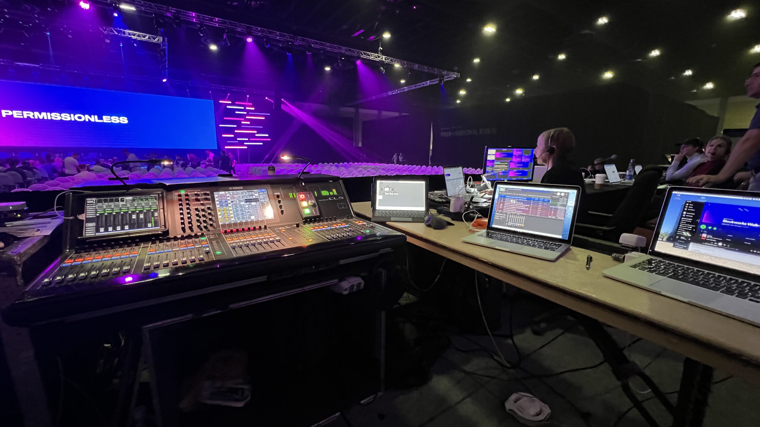 JCS Audio FOH Corp Show